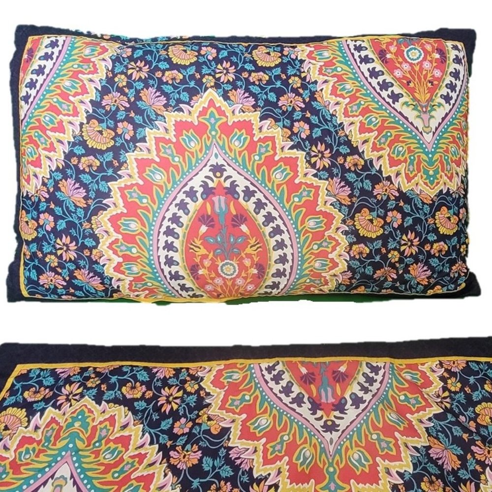 Pillow cases with border cotton